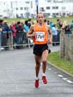 Ian Crampton (Durham City) in the North Tyneside 10k Road Race from North Shields to Whitley Bay.